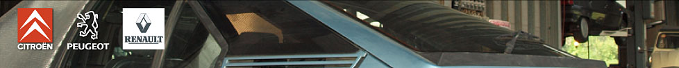 PEUGEOT／CITROEN／RENAULT：Maintenance, Restore Service Factory＆Used Car Sales